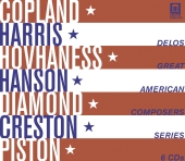 Album artwork for Delos Great American Composers Series