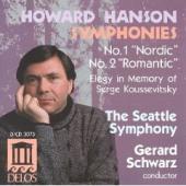 Album artwork for Howard Hanson: SYMPHONIES 1 & 2