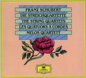 Album artwork for Schubert: The String Quartets / Melos Quartet