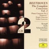 Album artwork for Beethoven: Complete Concertos vol. 2 