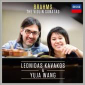 Album artwork for Brahms: Violin Sonatas 1-3 / Kavakos, Wang