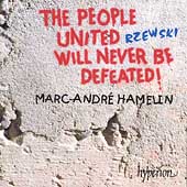 Album artwork for Rzewski: The People United Will Never Be Defeated!