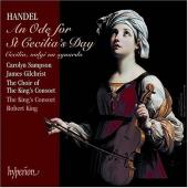 Album artwork for HANDEL. Ode for St. Cecilia's Day. King's Consor