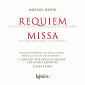Album artwork for Michael Haydn: Requiem, Missa (King)