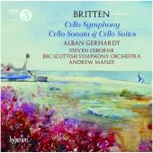Album artwork for Britten: Cello Symphony, Sonata & Suites. Gerhardt