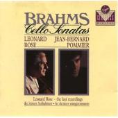 Album artwork for Brahms: Cellos Sonatas / Rose, Pommier