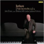 Album artwork for Beethoven: Piano Concertos 1, 3, 4 (O'Connor)