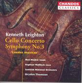 Album artwork for Kenneth Leighton: Cello Concerto, Symphony No.3