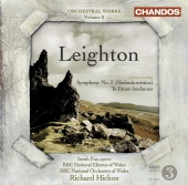 Album artwork for Leighton: Symphony No. 2 / Te Deum laudamus