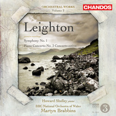 Album artwork for Leighton: Symphony No.1 & Piano Concerto No.3