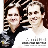 Album artwork for Petit: Concertino Nervoso. Duo Akrostick/Klein