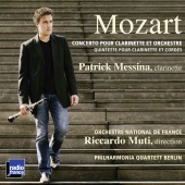 Album artwork for MOZART. Clarinet Concerto. Messina/ONF/Muti