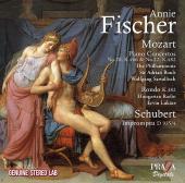 Album artwork for Annie Fischer plays Mozart and Schubert