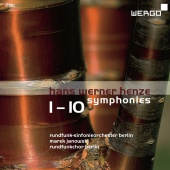 Album artwork for HENZE. Symphonies Nos.1-10. Rundfunk-Sinfonie/Jano