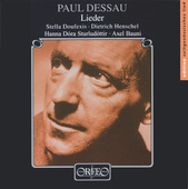 Album artwork for PAUL DESSAU: LIEDER