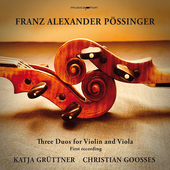 Album artwork for Three Duos for Violin and Viola, op. 4