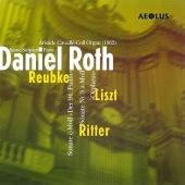 Album artwork for DANIEL ROTH PLAYS REUBKE, LISZT & RITTER
