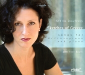 Album artwork for SKETCHES OF GREECE: SONGS FOR MEZZOSOPRANO AND PIA