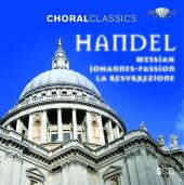 Album artwork for Handel: Messiah, Johannes-Passion, La Resurrezione