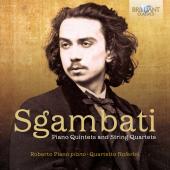 Album artwork for Sgambati: Piano Quintets and String Quartets