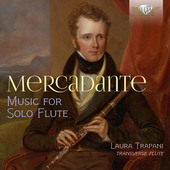 Album artwork for Mercadante: Music for Solo Flute
