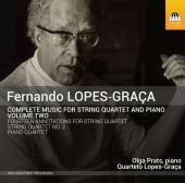 Album artwork for Lopes-Graça: Music for String Quartet & Piano Vol