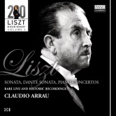 Album artwork for Claudio Arrau plays Liszt; Public Performances