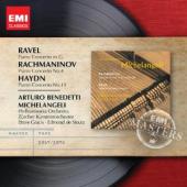 Album artwork for Michelangeli plays Ravel, Haydn, Rachmaninov