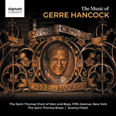 Album artwork for THE MUSIC OF GERRE HANCOCK