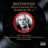 Album artwork for Beethoven: Piano Concerto no.5, Symphony no.4