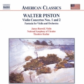 Album artwork for Piston: Violin Concertos / Buswell