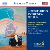 Album artwork for JEWISH VOICES IN THE NEW WORLD