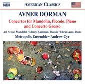 Album artwork for Dorman: Concertos for Mandolin, Piccolo, Piano an
