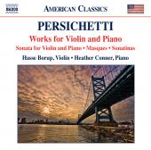 Album artwork for Persichetti: Works for Violin and Piano