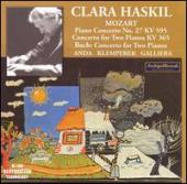 Album artwork for Clara Haskil plays Mozart & Bach / Galliera