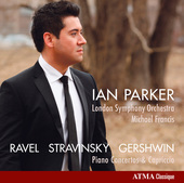Album artwork for Ian Parker Plays Ravel, Stravinsky and Gershwin