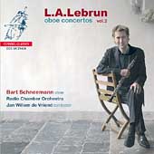 Album artwork for Lebrun: Oboe Concertos Vol. 2 (Schneemann)