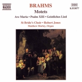 Album artwork for Brahms: Motets - Ave Maria, Psalm XIII... (Jones)