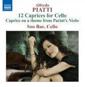 Album artwork for Piatti: 12 Caprices for Cello / Soo Bae