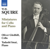 Album artwork for Squire: Miniatures for Cello & Piano