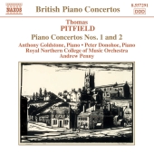 Album artwork for PITFIELD: PIANO CONCERTOS