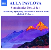 Album artwork for PAVLOVA: SYMPHONIES NOS.2 & 4