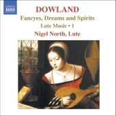 Album artwork for Dowland: Lute Music Vol 1 / Nigel North