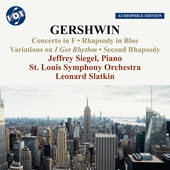 Album artwork for Gershwin: Piano Concerto, Second Rhapsody, I Got R