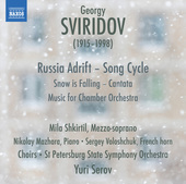 Album artwork for Sviridov: Snow Is Falling - Music for Chamber Orch