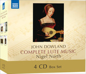 Album artwork for John Dowland: Complete Lute Music / Nigel North