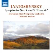 Album artwork for Lyatoshynsky:  Symphonies vol. 3 - Nos. 4, 5