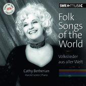 Album artwork for Folk Songs of the World / Cathy Berberian