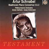 Album artwork for Beethoven: Piano Concertos 2, 5 / Artur Schnabel