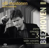 Album artwork for Beethoven: Piano Concerto #3 / Mustonen